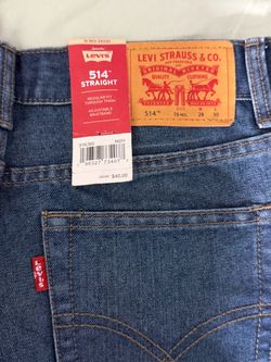 Levi's 514 Straight Jeans Size 16 Reg 28x30