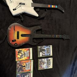 Guitar Hero Guitars And Games