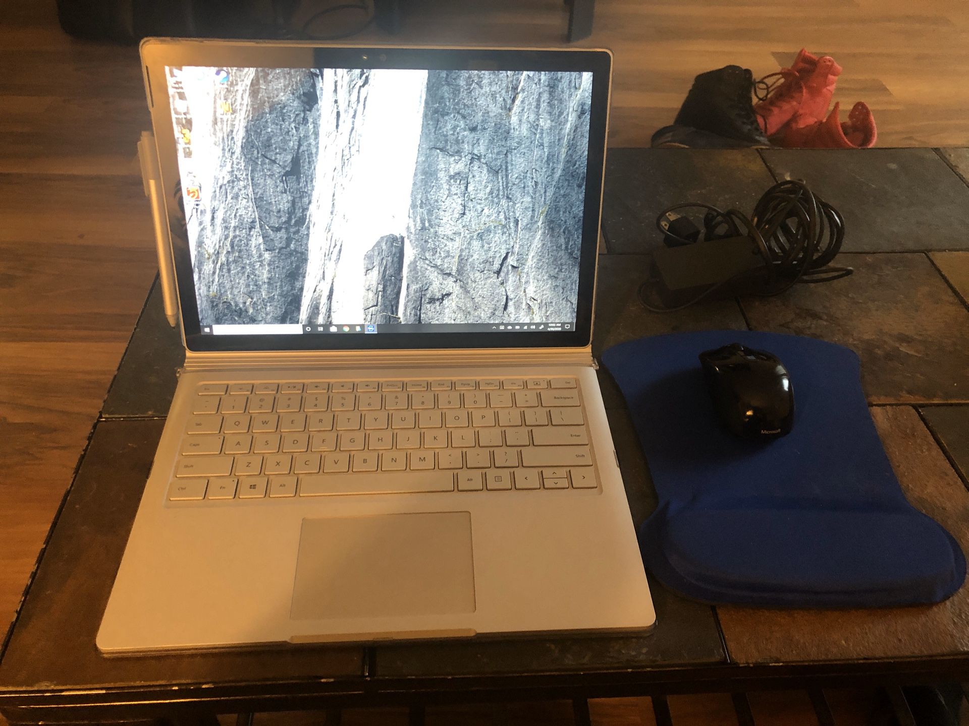 Like New 15" Surface Book 2 256GB i7 with pen, charger, mouse, hard case, and wireless display