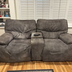 Electric Recliner Loveseat