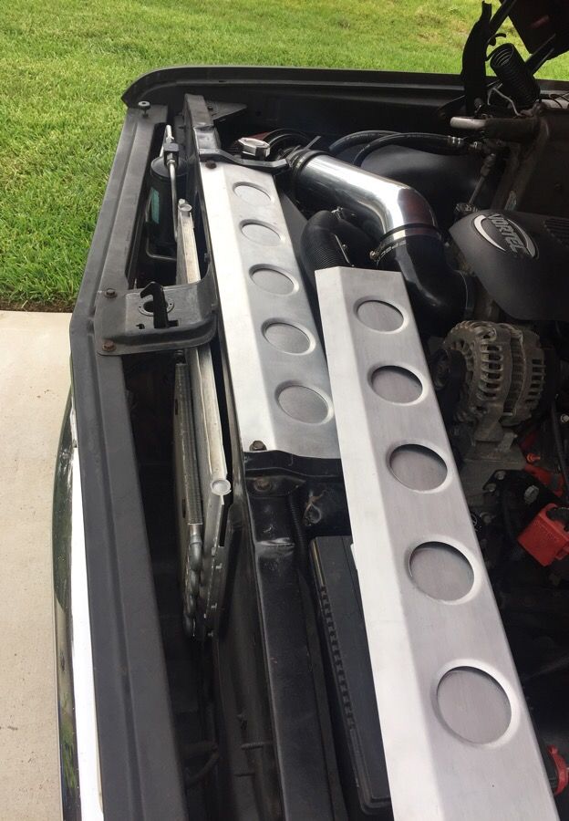 67-72 c10 Chevy radiator cover