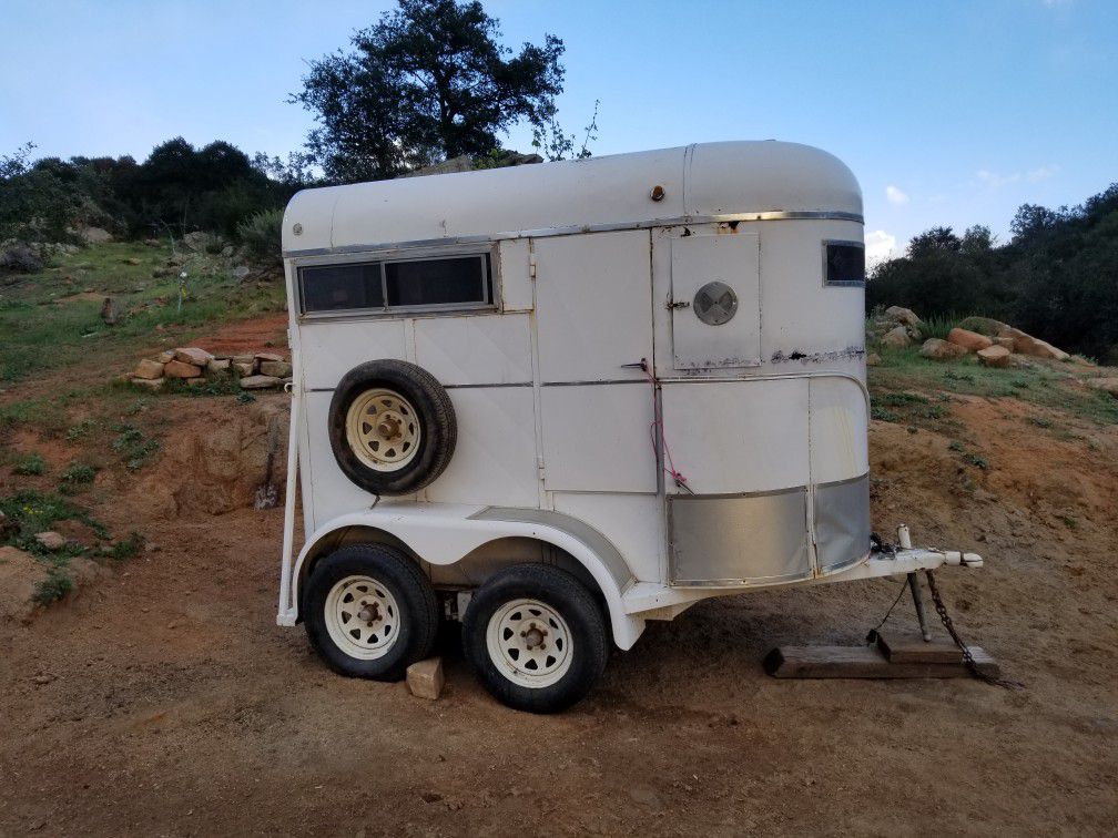 2 horse trailer AS IS