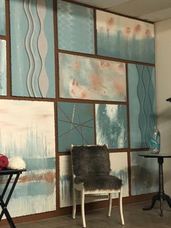 Unique one-of-a-kind walls.