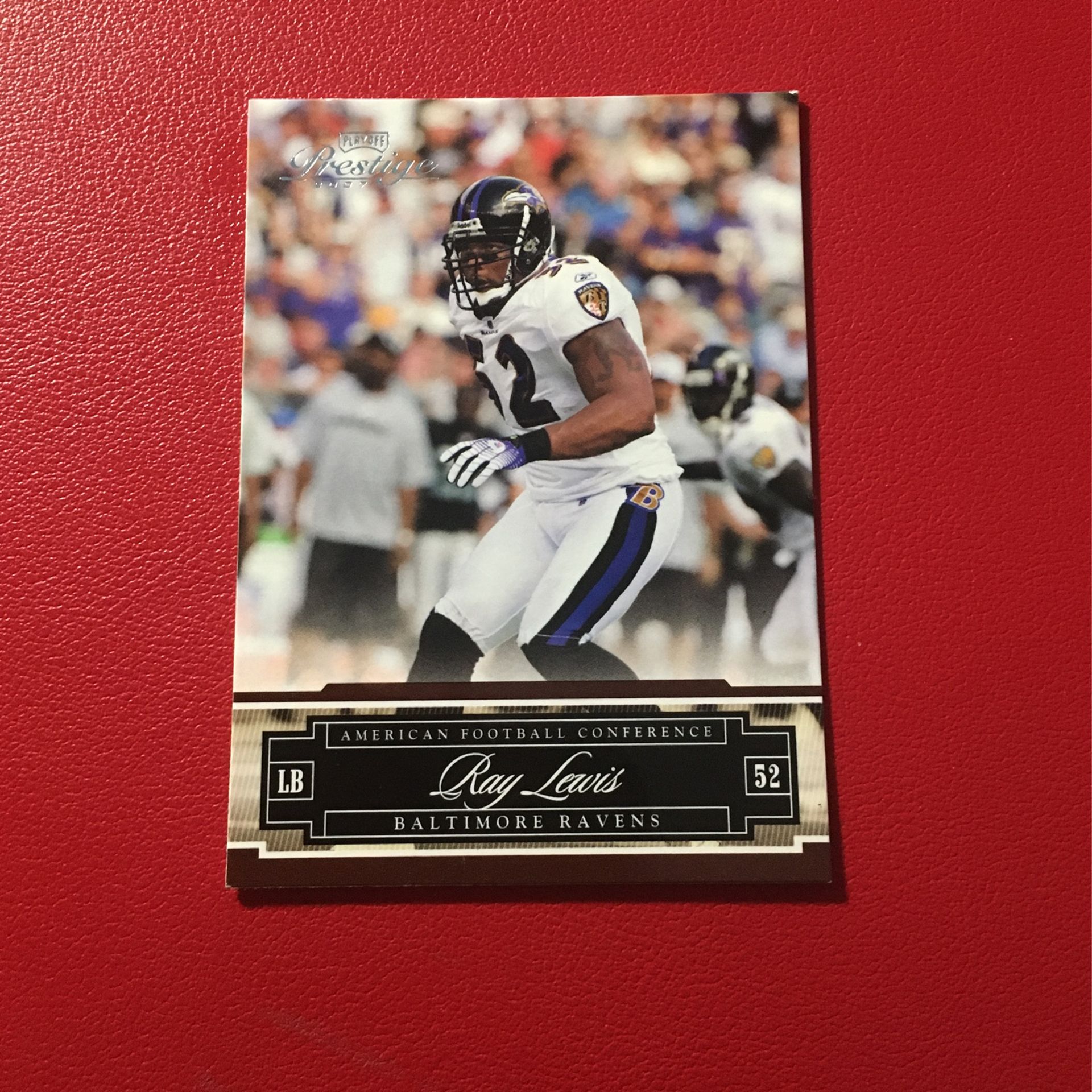 Ray Lewis Football Card