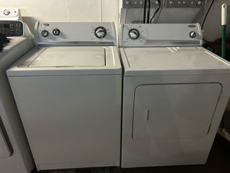 Whirlpool washer and dryer