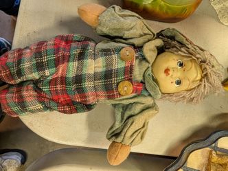 Mini porcelain doll