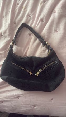 Black velvet sv bag