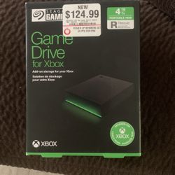 Seagate 4tb Game Drive for Xbox 