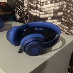 beats headphones solos blue 
