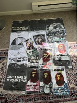 Bape shirts and Alose