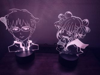Anime Character led color changing night lights