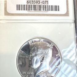Kennedy Half-Dollar Proof & NGC Graded 