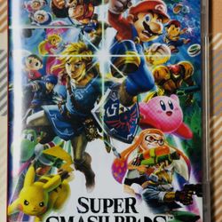 Super Smash Bros Ultimate Mario Nintendo Switch Game Tested/Working