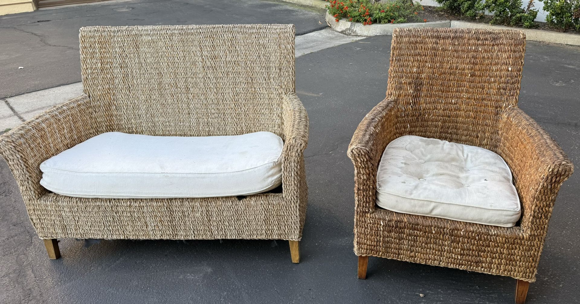Pier 1 Banana Leaf Furniture Set