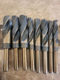 8 PCS HSS Cobalt Silver and Deming Drill Bits Set