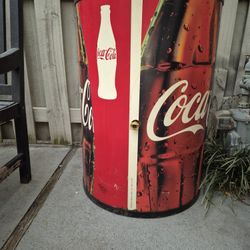 Coca-Cola Cooler With Tap