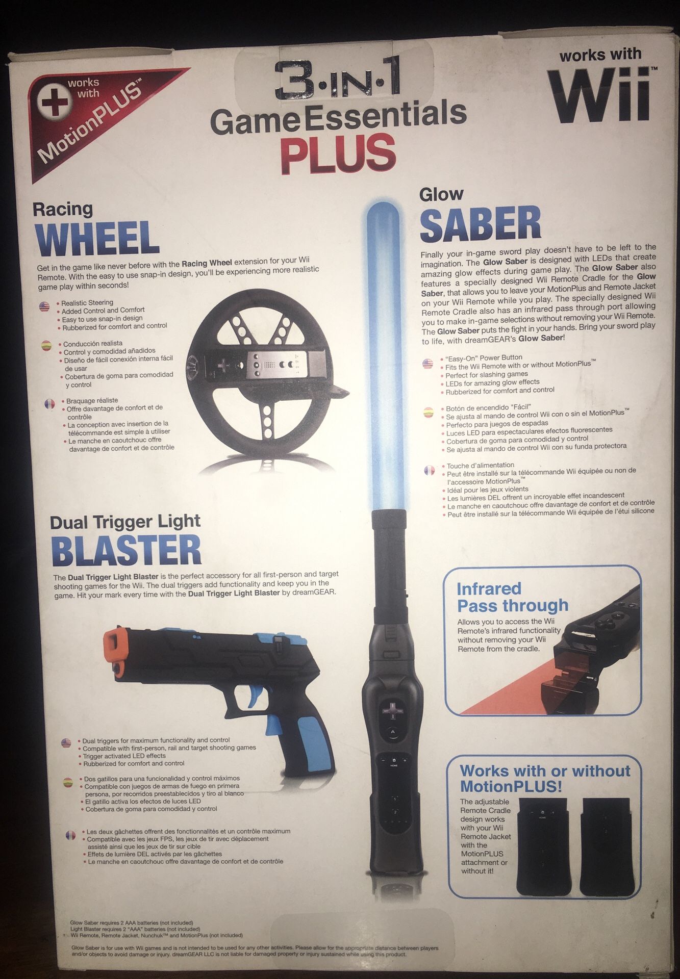 3 in 1. Game Essentials Plus