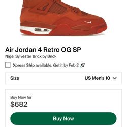 Air Jordan 4 Brick By Brick 