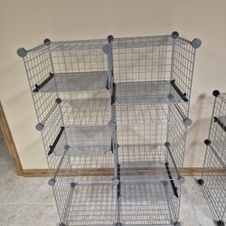 Wire Grid Storage Organizers