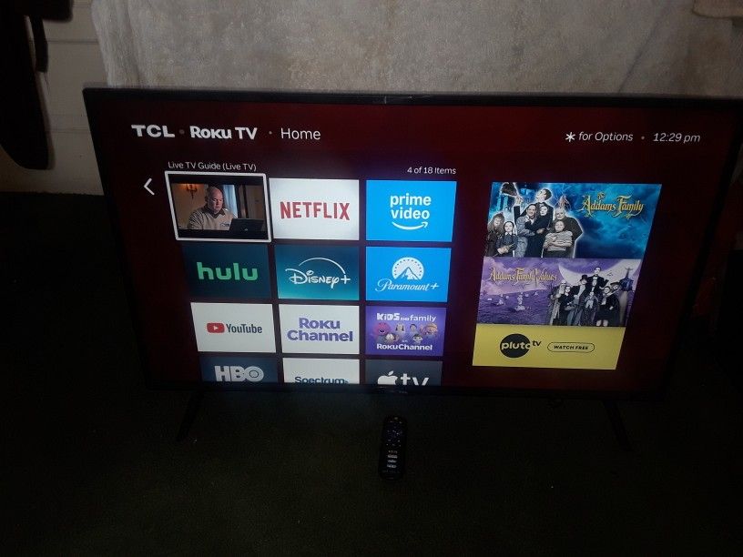 TCL Roku Smart TV 40" Inch 1080p Smart LED Roku TV 40S325,   2021 Model Remote Control Included 