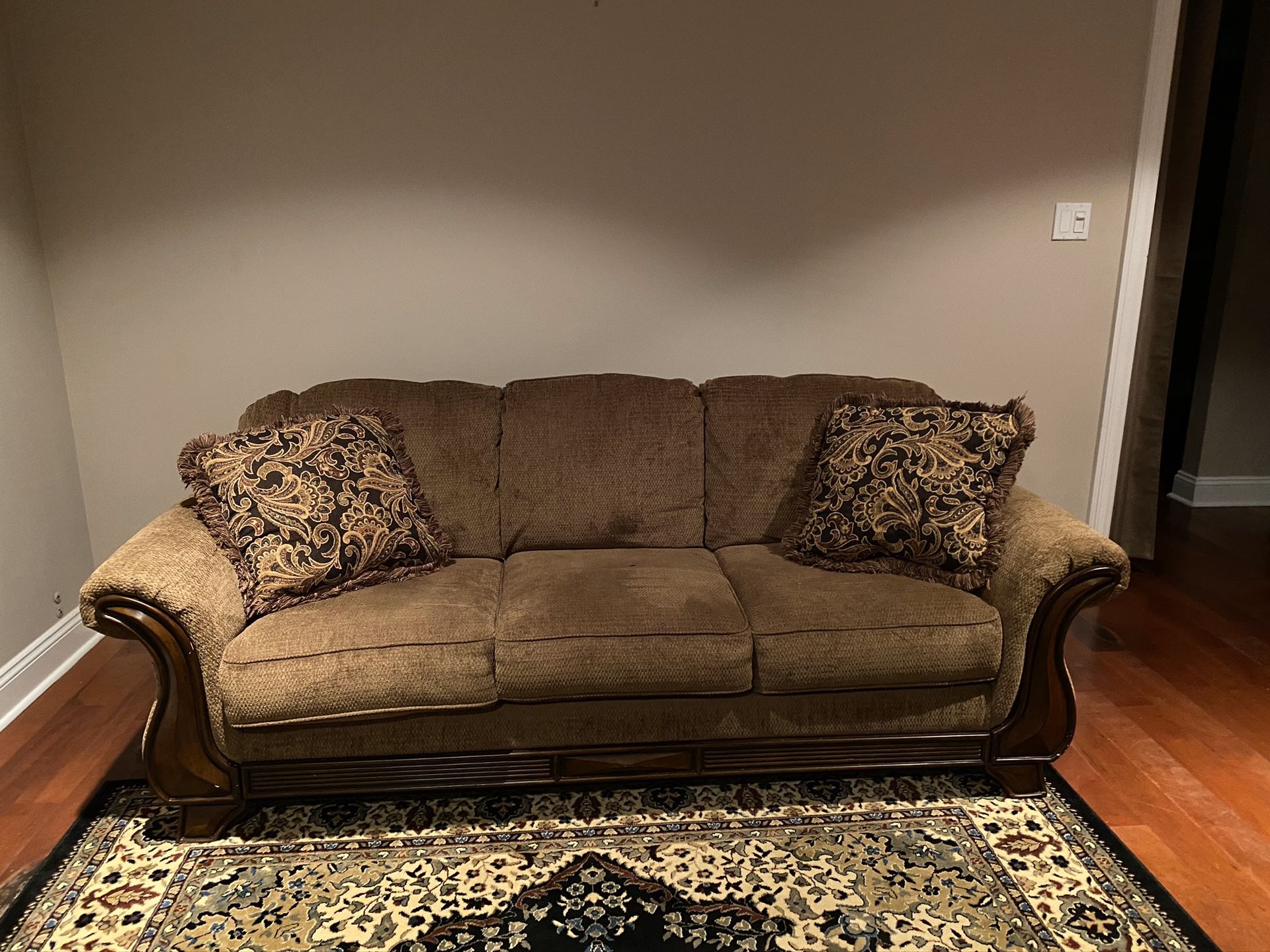 Sofa and Loveseat