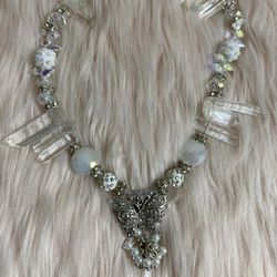 Crystal butterfly Necklace