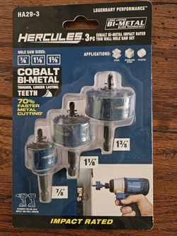 Hercules Hole Saw Bit Set