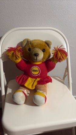 Vintage 1990s Rockets NBA Cheerleader Teddy Bear