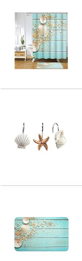 $5! Seashell Shower Curtain Hooks