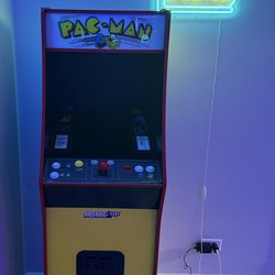 Arcade1Up PAC-Man Deluxe Arcade Machine for Home - 5 Feet Tall - 14 Classic Games