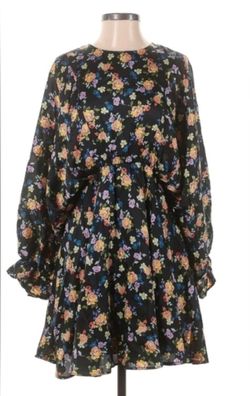Zara floral mini dress Small