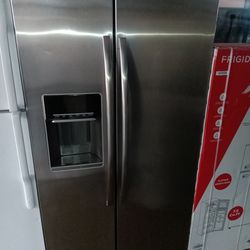 Whirlpool stainless steel side by side refrigerator