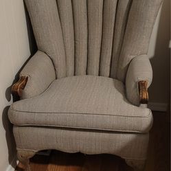 Nice Vintage Wingback Chair 