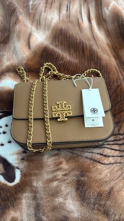 Tory Burch Tan Leather Crossbody Bag