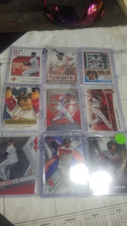 Rafael devers rookie cards