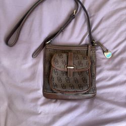 Dooney & Bourke Monogrammed Crossbody Bag