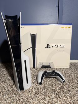 Ps5 slim with disc version (with box)