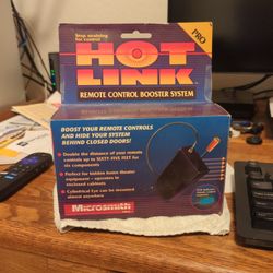 Hotlink Pro  IR remote control booster.  6 emitters