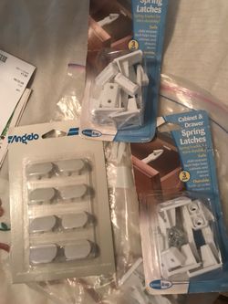 Safety latches and plugs