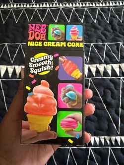 Needoh nice cream orange & blue