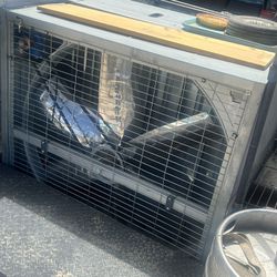 (2) 4 Foot Grow Fans