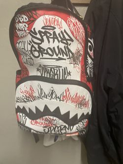 Read, Graffiti Spray, Ground Backpack