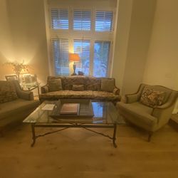 Vintage Couch And Matching Chairs