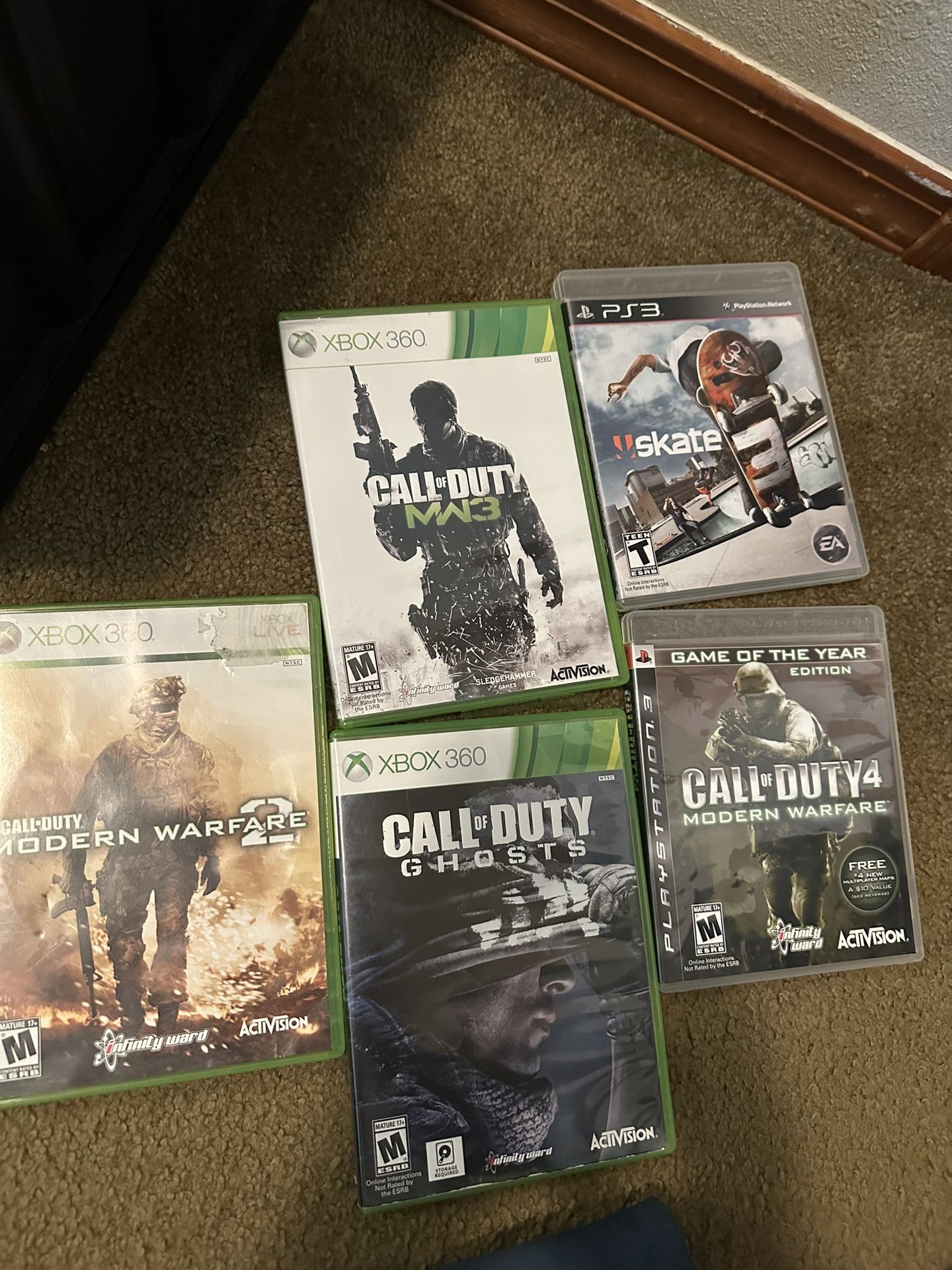 Old Video Games Xbox PS3