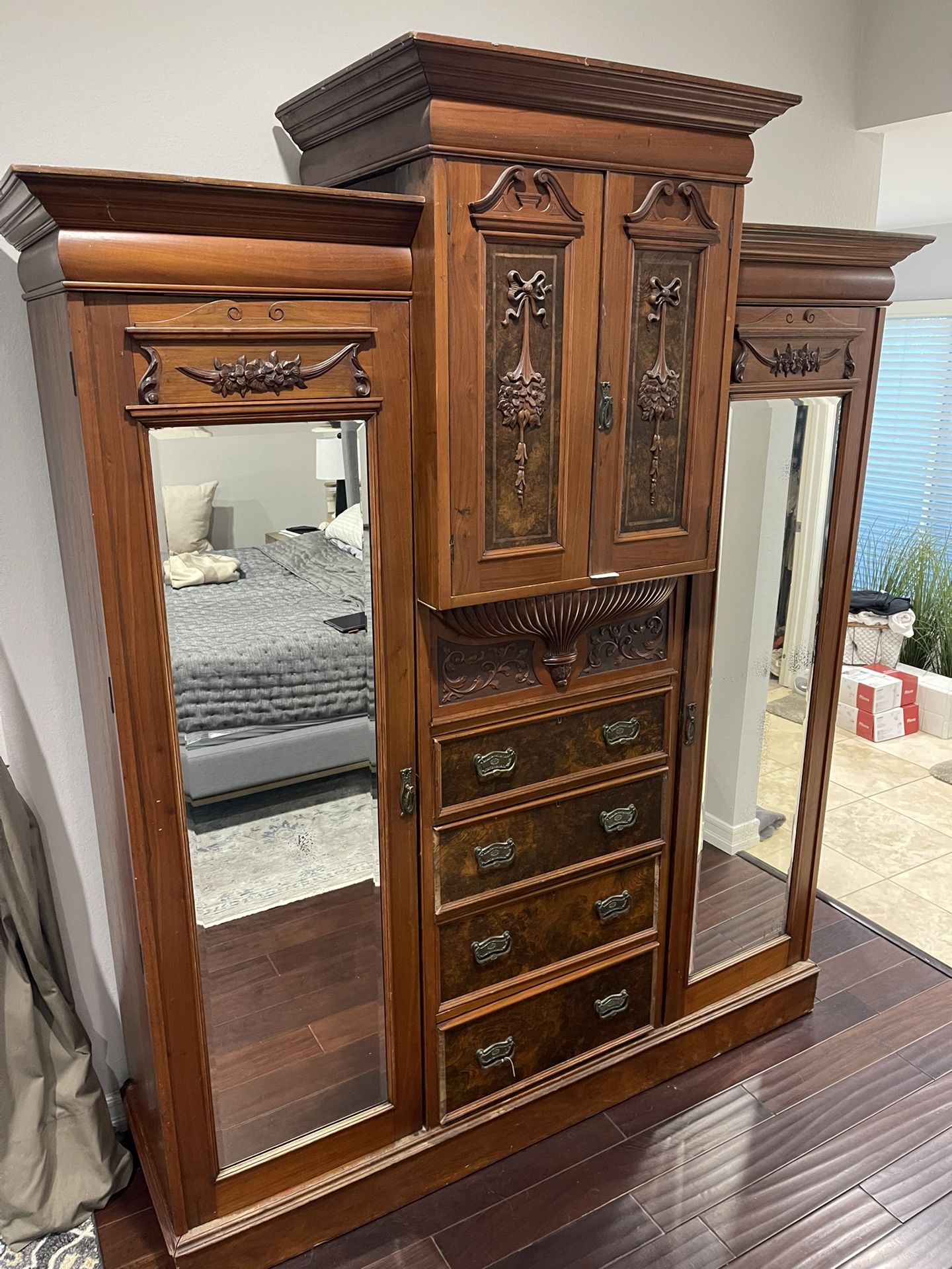 Antique 3 Piece armoire