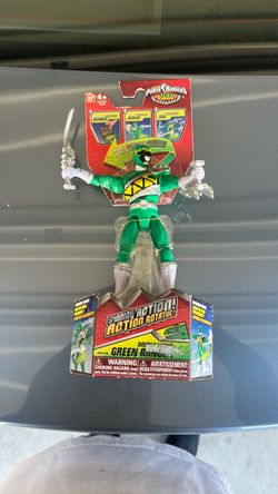 Power Rangers Dino Charge Green Ranger Action Figure