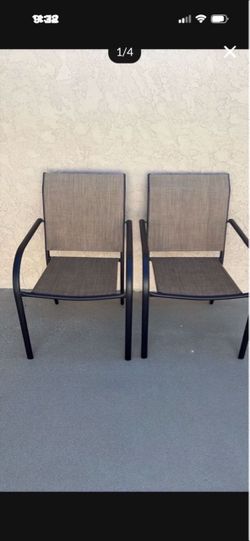 Patio chairs