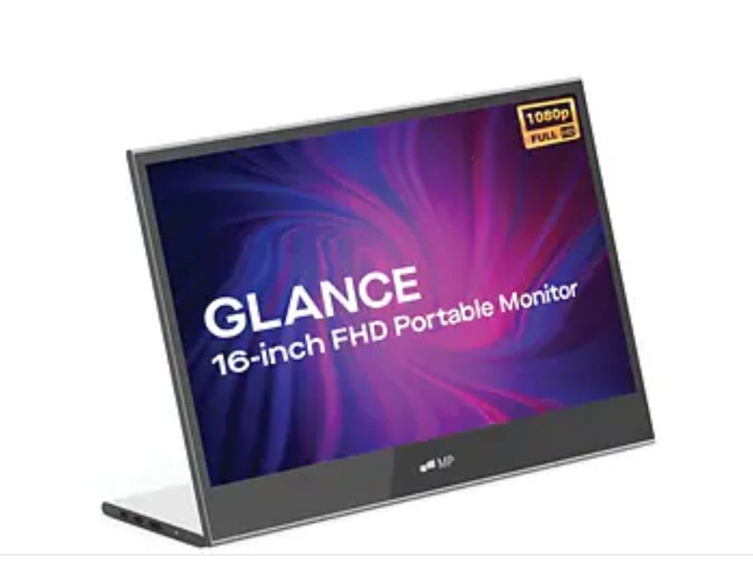 GLANCE 16" FHD PORTABLE LAPTOP MONITOR