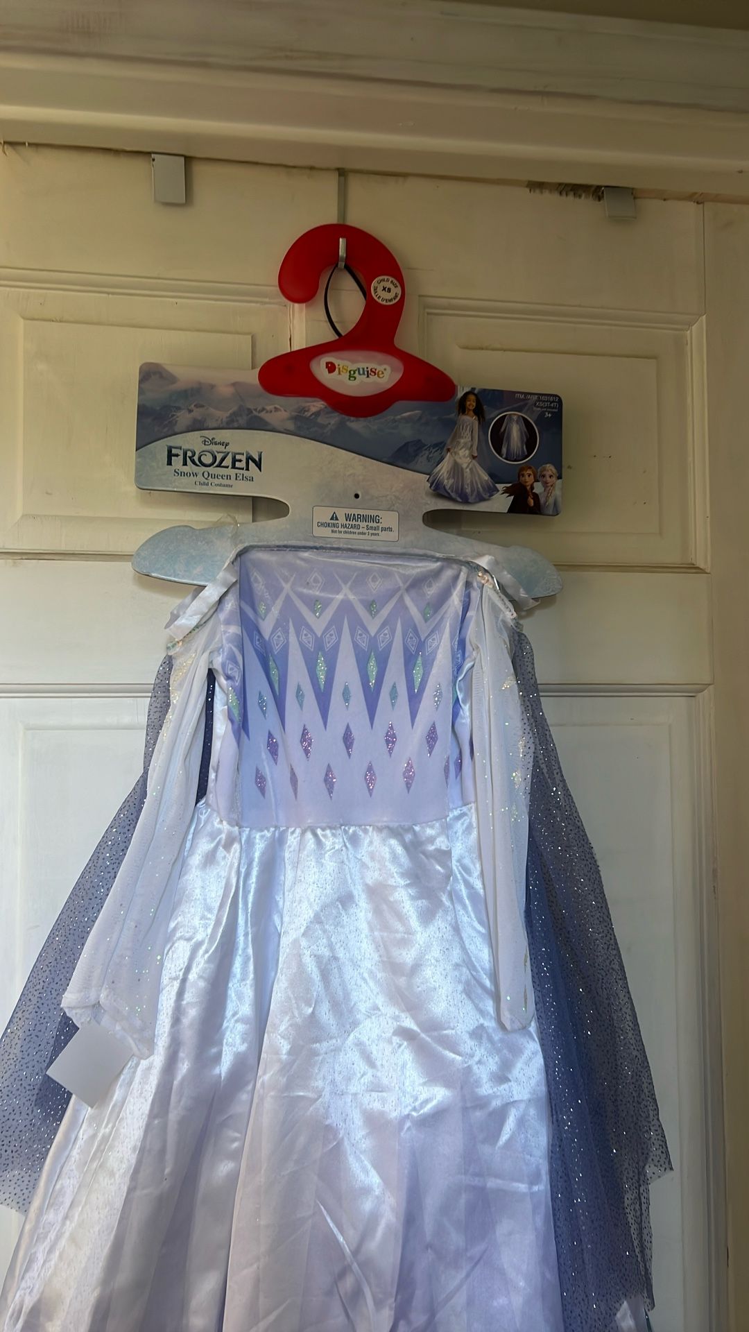 Frozen Elsa Costume Dress Size 3-4