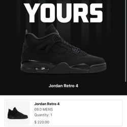 jordan 4 black cat 